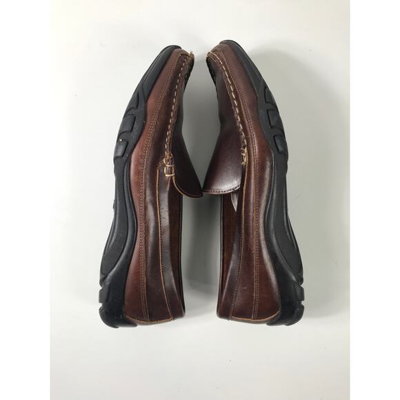 Allen Edmonds Men’s 10D Boulder Venetian Driving Moccasin Loafers Brown - Picture 5 of 11